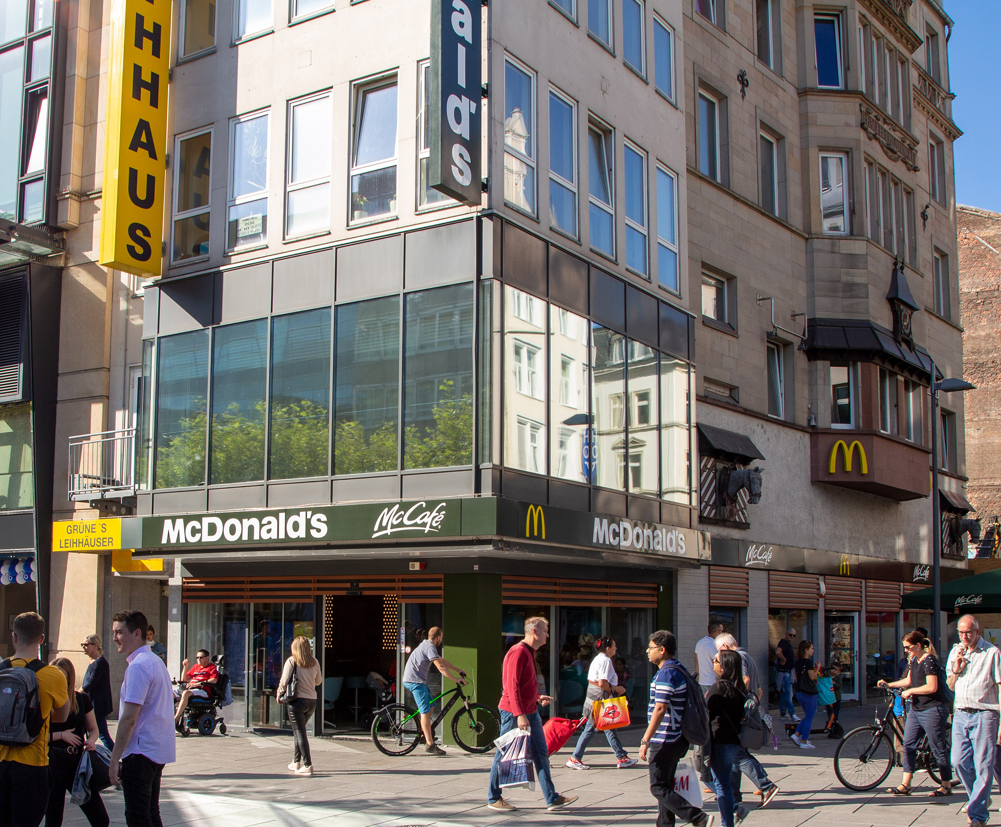 Das McDonald’s-Restaurant in Frankfurt am Main (Große Friedberger Straße)