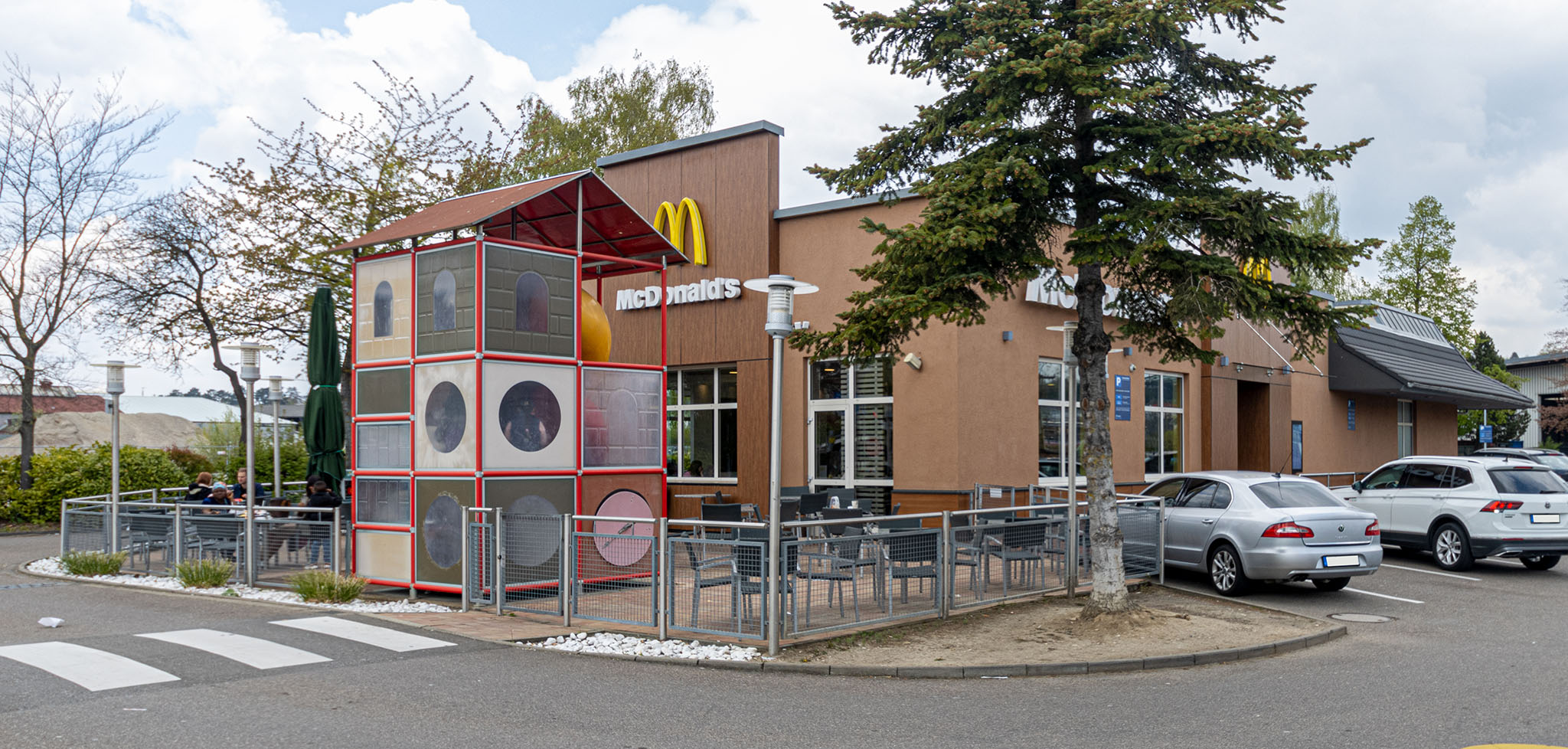 Das McDonald’s-Restaurant in Ulm (Blaubeurer Straße)