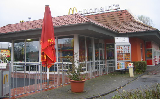 Das McDonald’s-Restaurant in Kassel (Kohlenstraße)