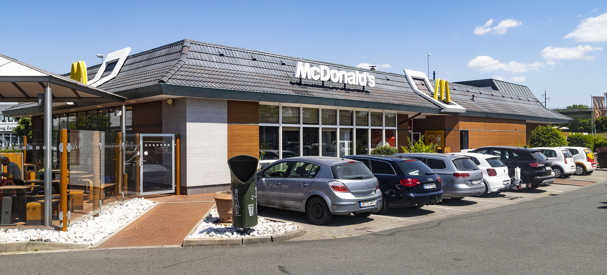 Das McDonald’s-Restaurant in Bayreuth (Sophian-Kolb-Straße)