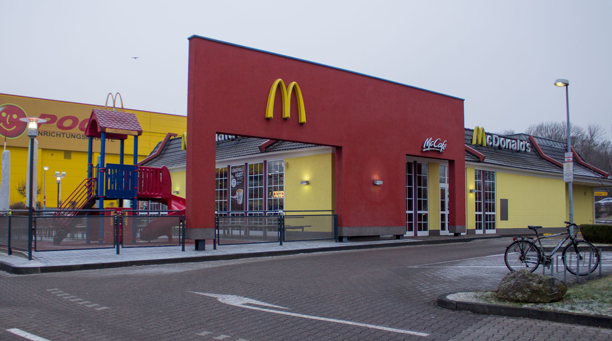 Das McDonald’s-Restaurant in Hagen (Weststraße)