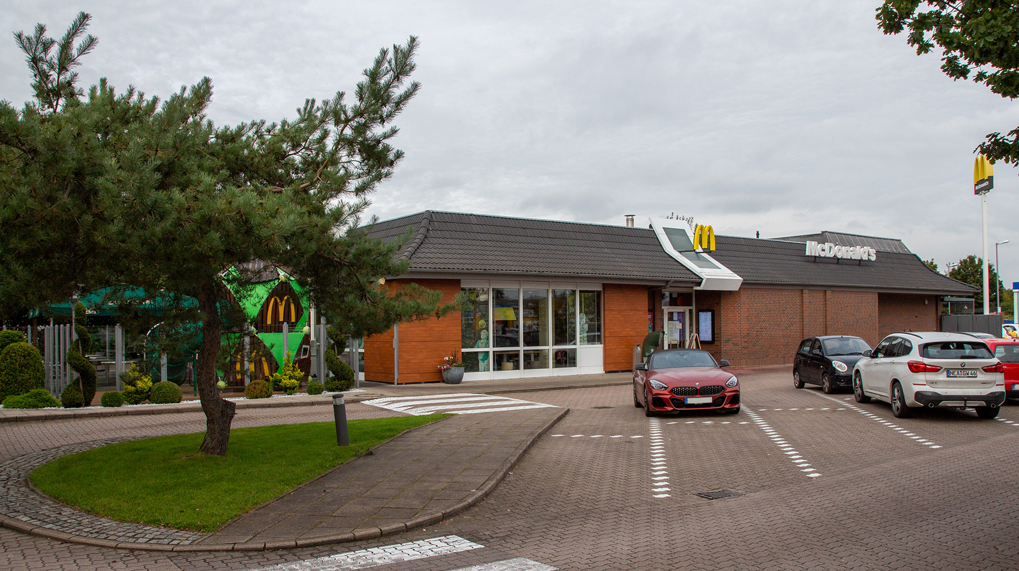 Das McDonald’s-Restaurant in Lüneburg (An der Pferdehütte)