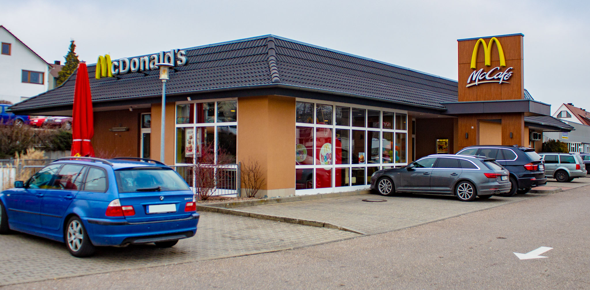 Das McDonald’s-Restaurant in Crailsheim