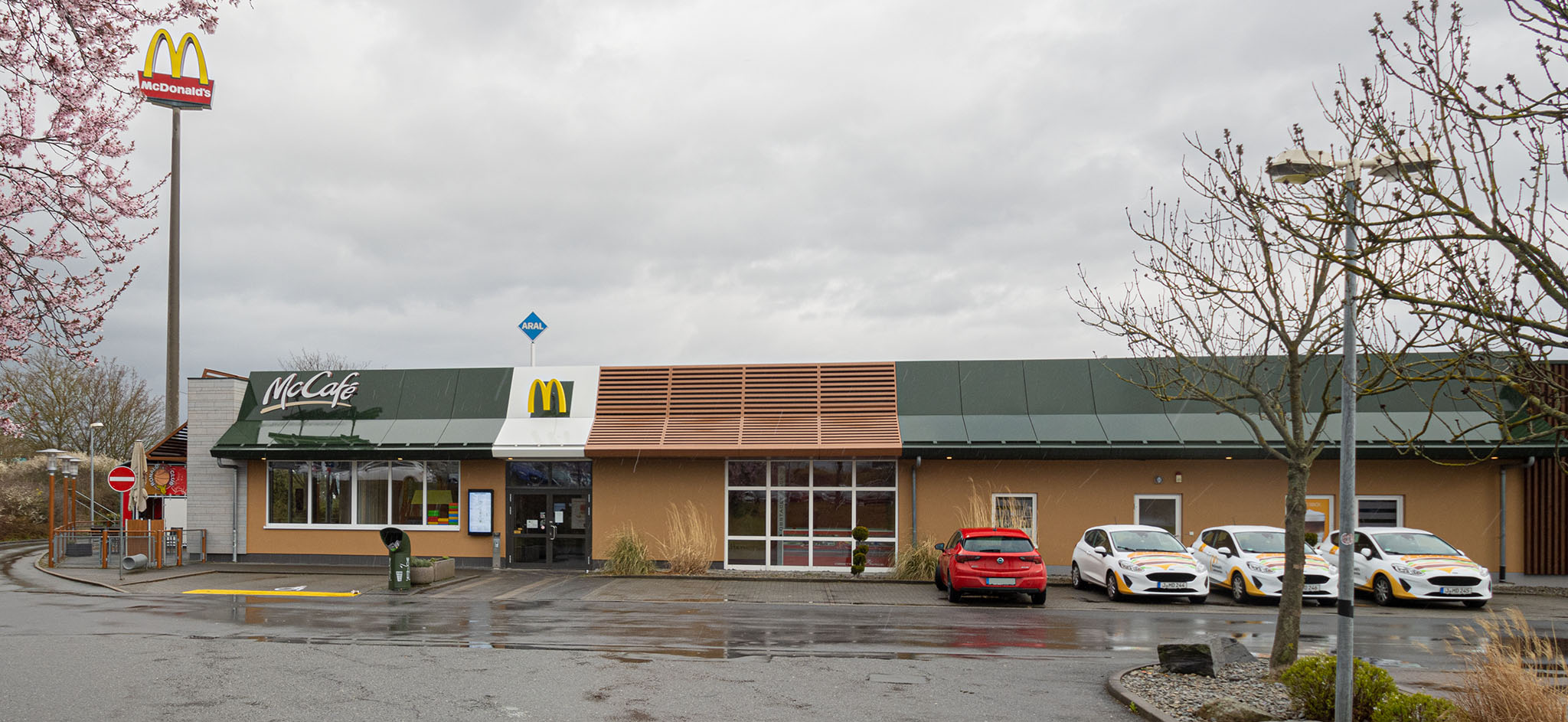 Das McDonald’s-Restaurant in Jena (Amsterdamer Straße)