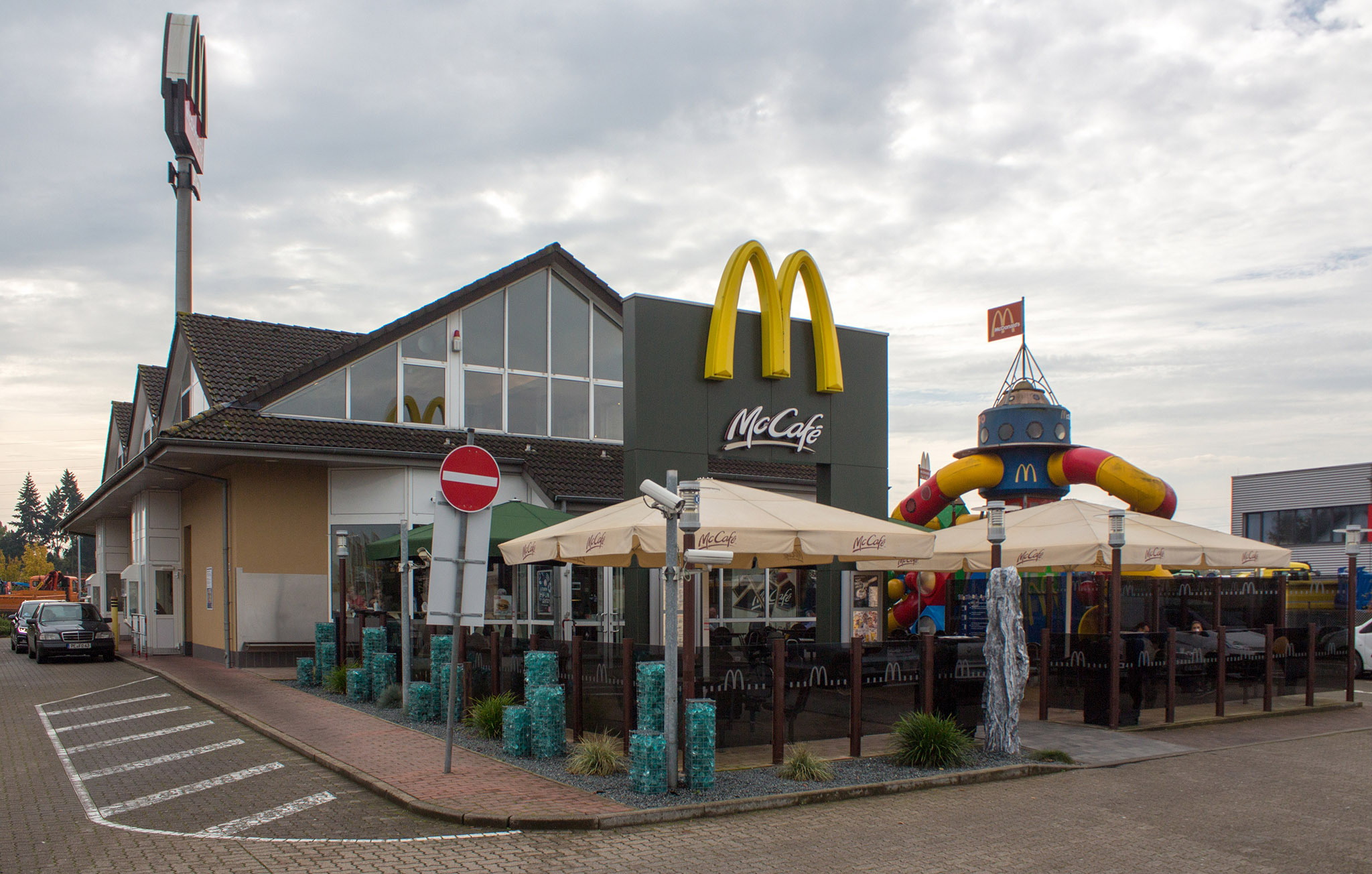 Das McDonald’s-Restaurant in Peine