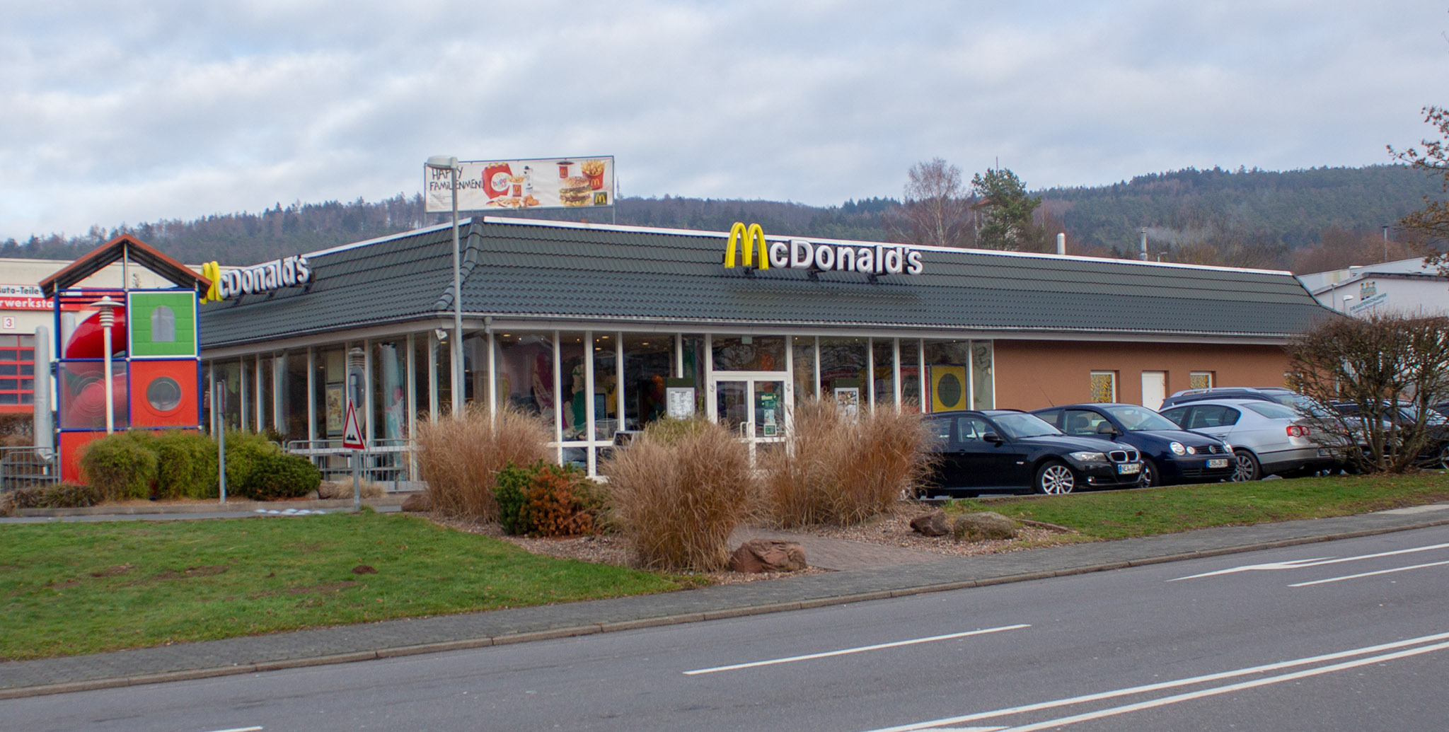 Das McDonald’s-Restaurant in Michelstadt