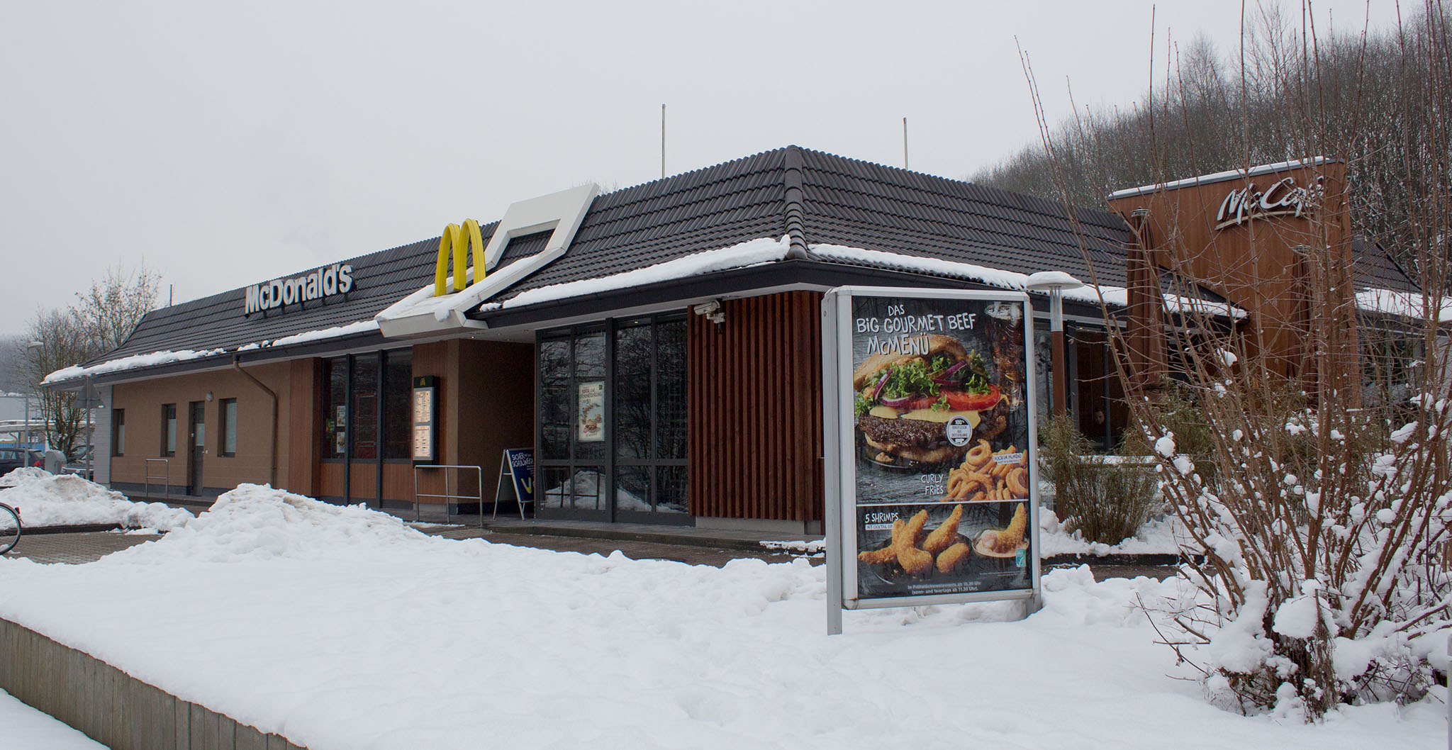 Das McDonald’s-Restaurant in Olpe