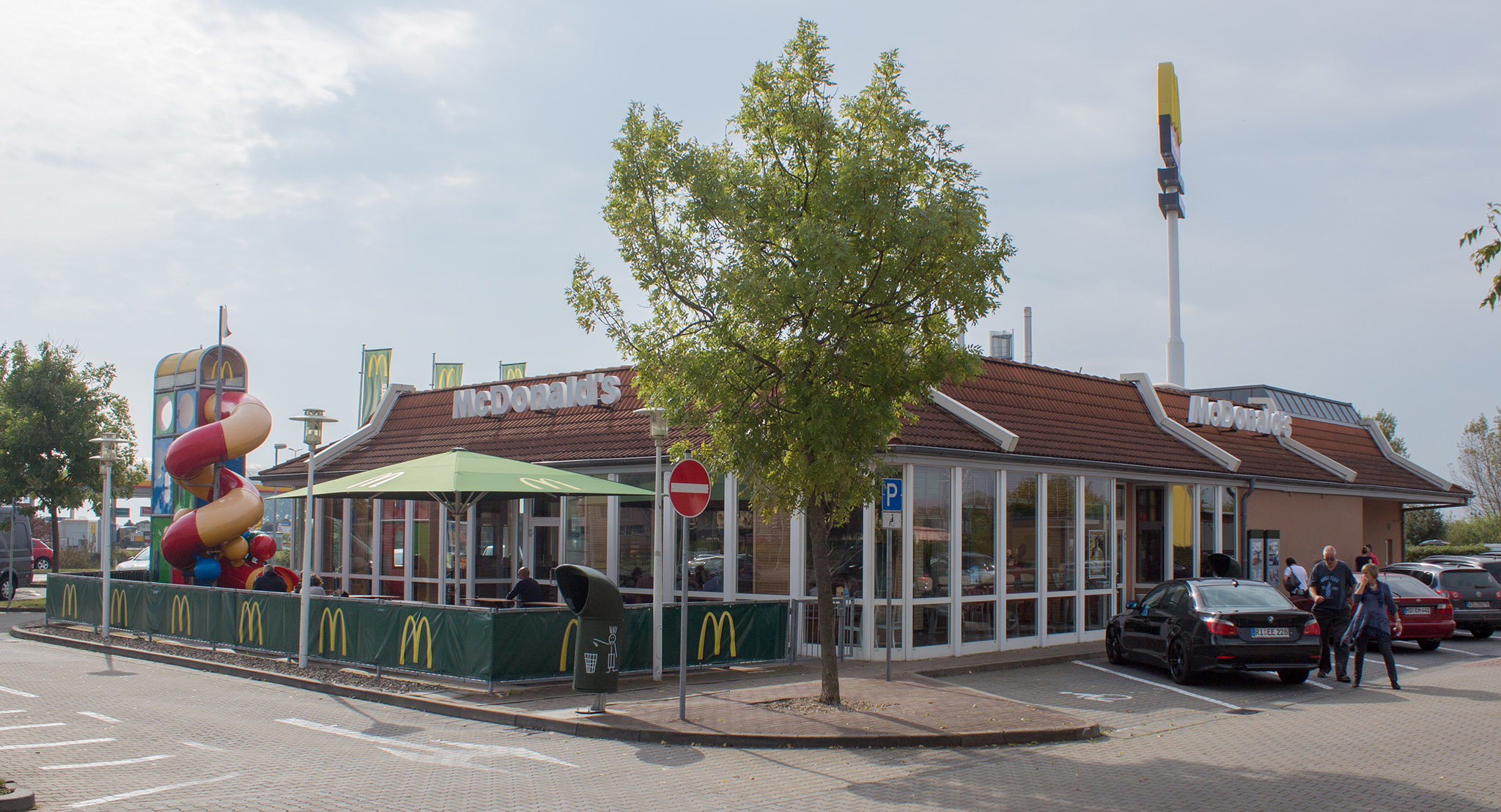 Das McDonald’s-Restaurant in Hohenwarsleben
