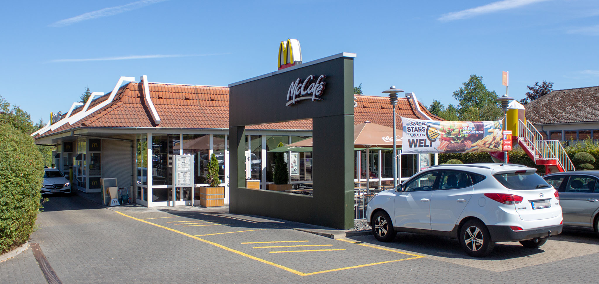 Das McDonald’s-Restaurant in Vellmar