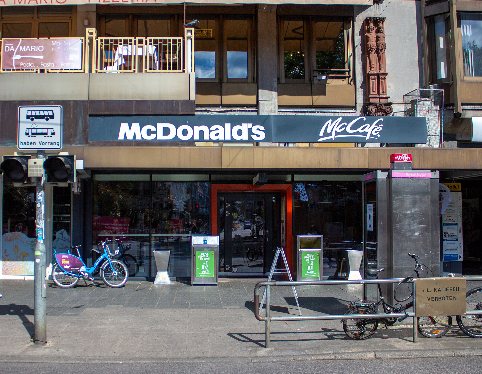 Das McDonald’s-Restaurant in Heidelberg (Rohrbacher Straße)