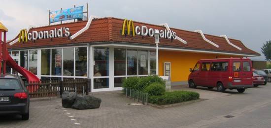 Das McDonald’s-Restaurant in Einbeck