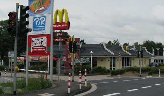 Das McDonald’s-Restaurant in Meinerzhagen