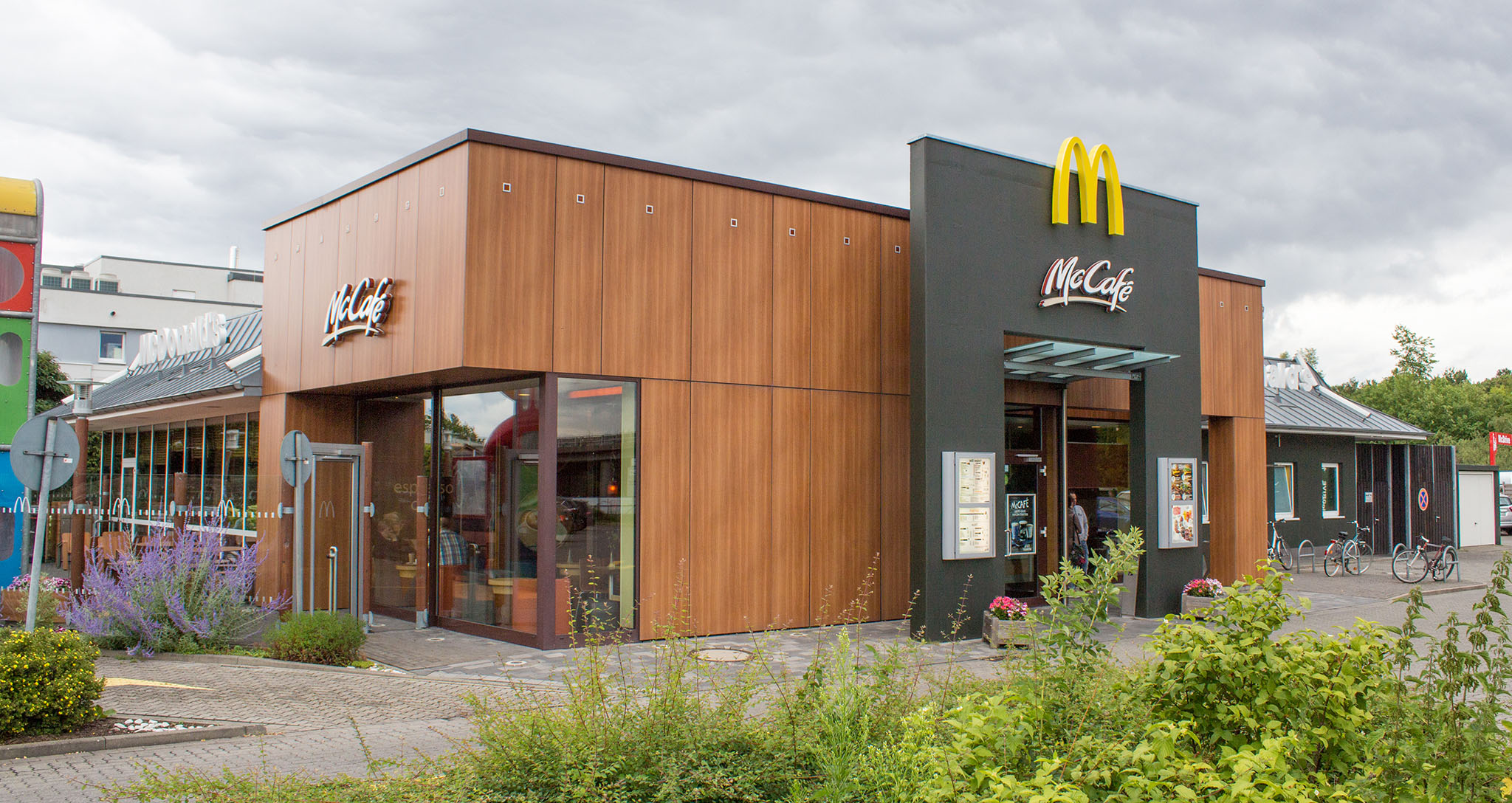 Das McDonald’s-Restaurant in Braunschweig (Hansestraße)