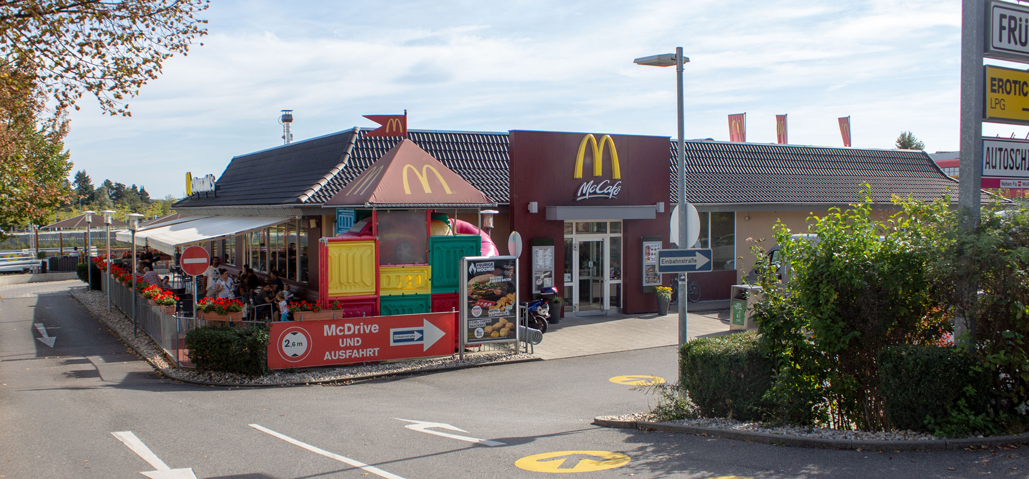 Das McDonald’s-Restaurant in Regensburg (Franz-Hartl-Straße)