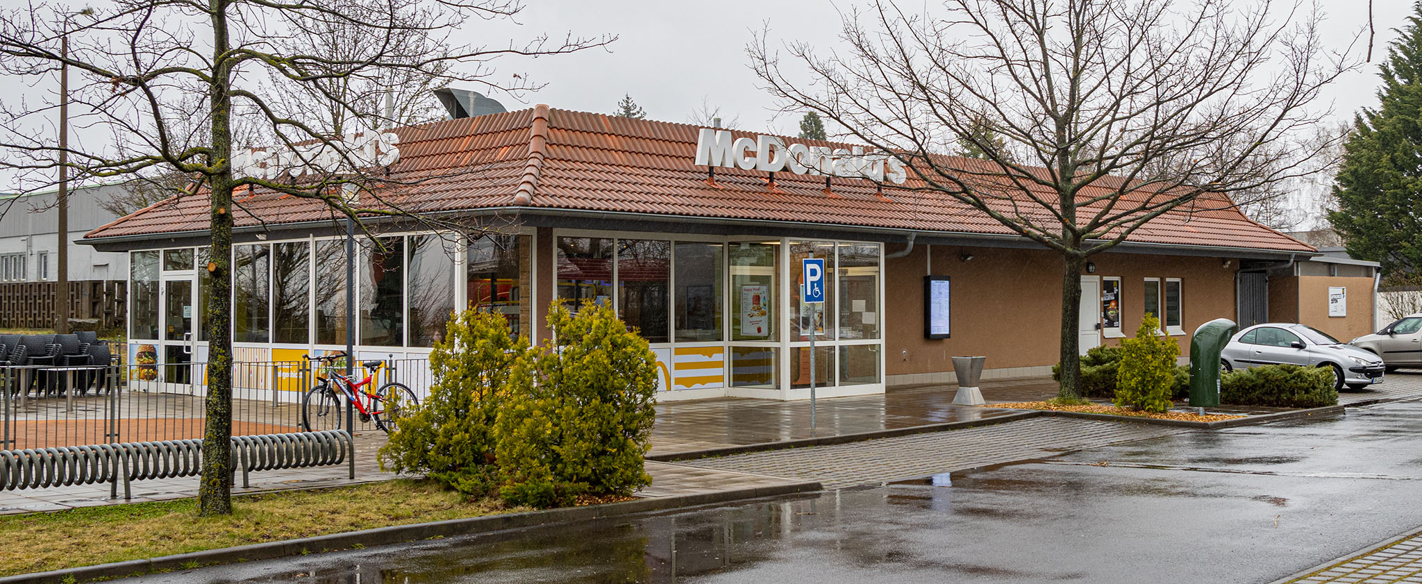Das McDonald’s-Restaurant in Apolda