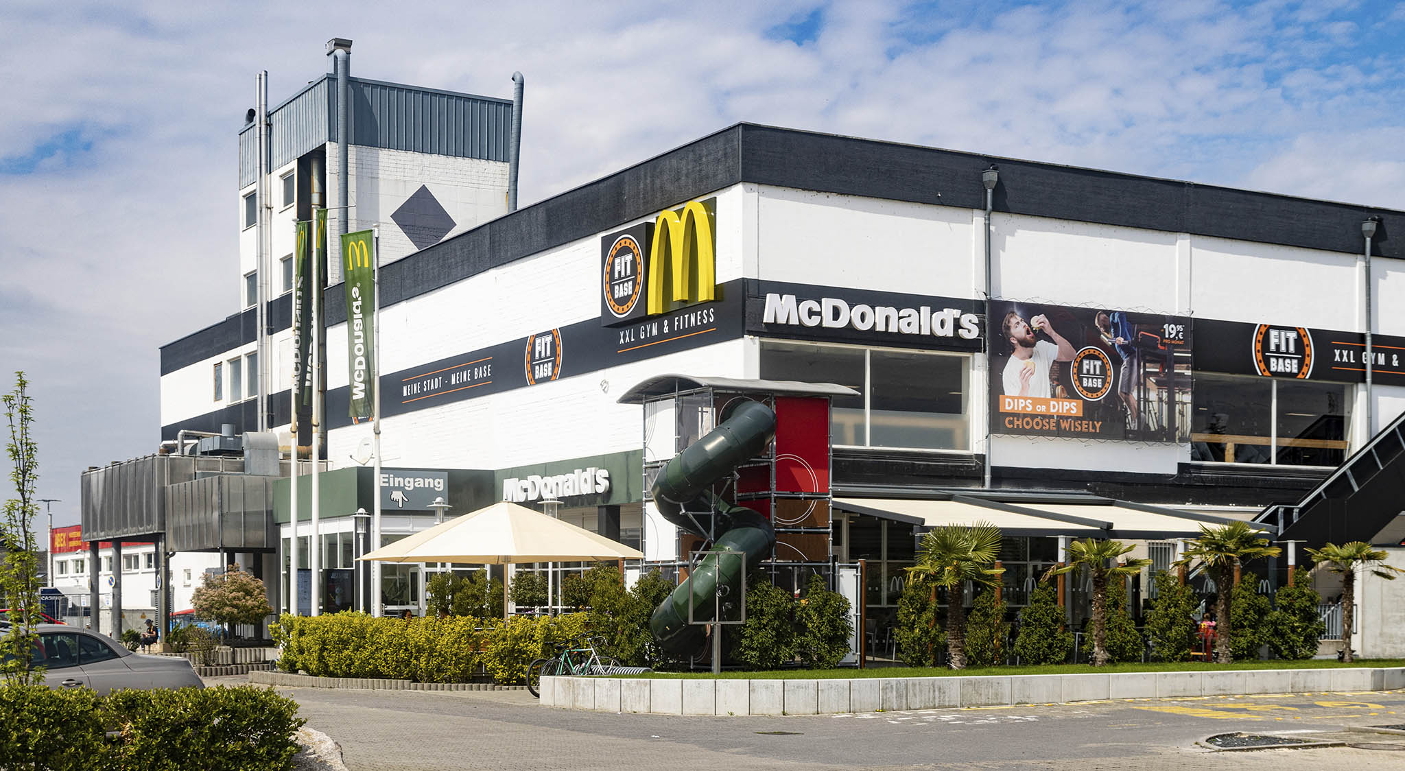Das McDonald’s-Restaurant in Speyer (Wormser Landstraße)