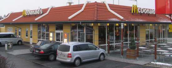 Das McDonald’s-Restaurant in Pfullingen
