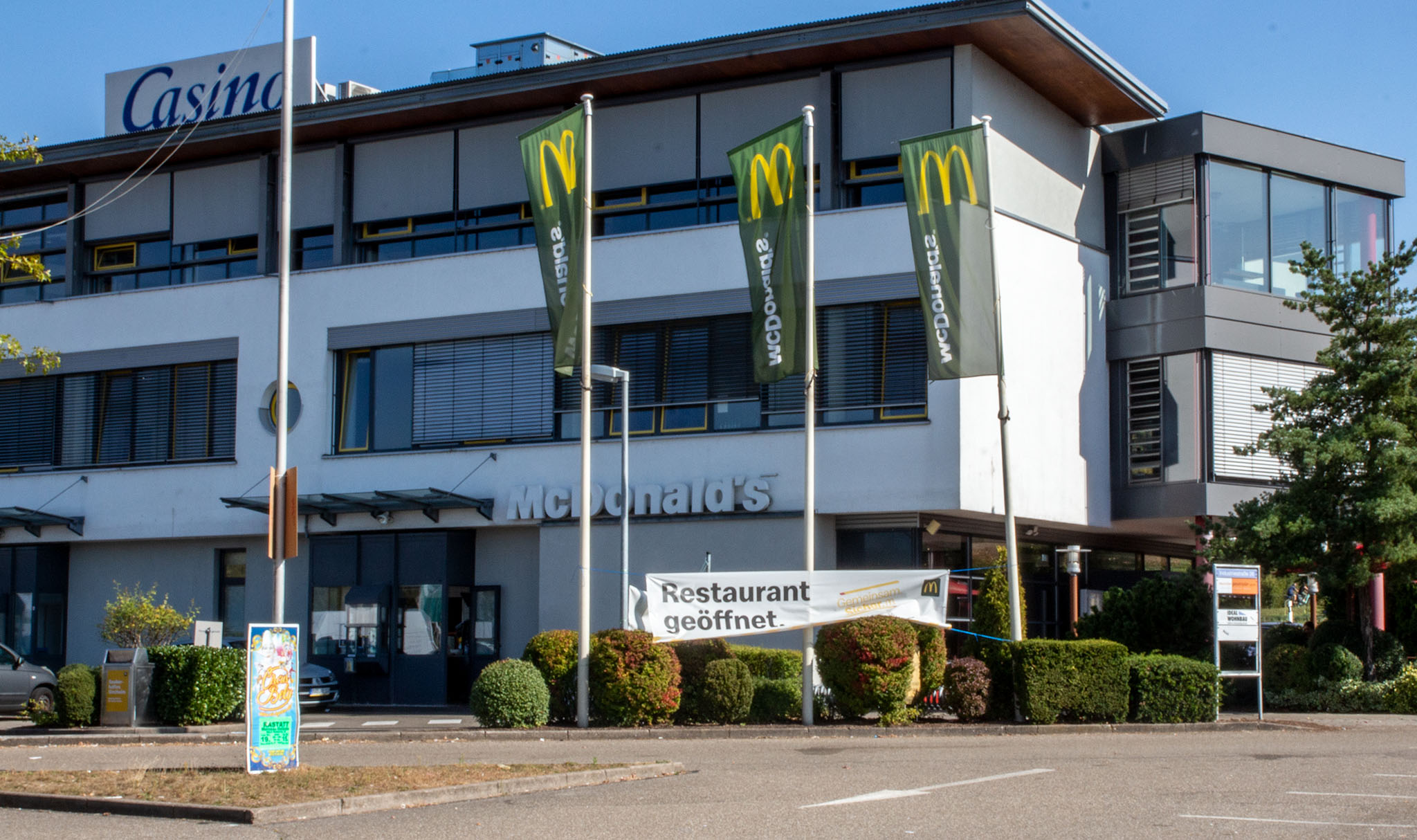 Das McDonald’s-Restaurant in Sinzheim