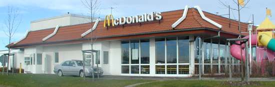 Das McDonald’s-Restaurant in Wildenfels