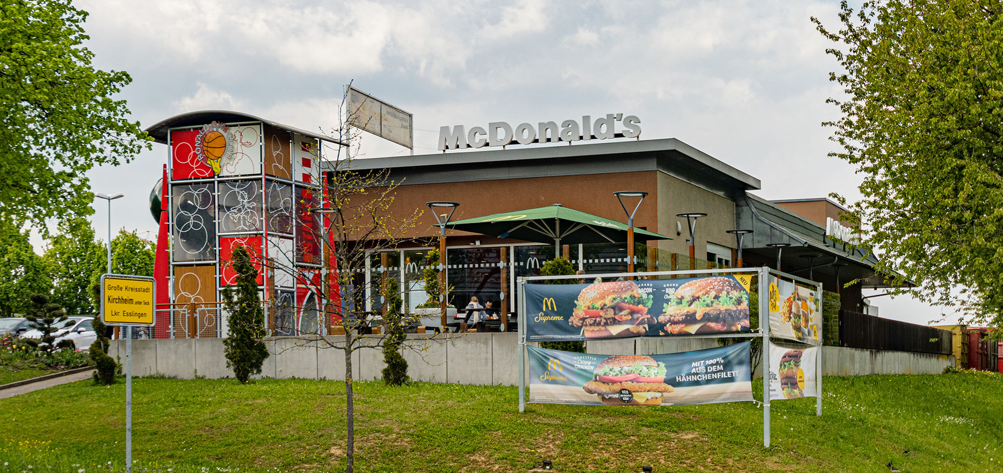 Das McDonald’s-Restaurant in Kirchheim unter Teck