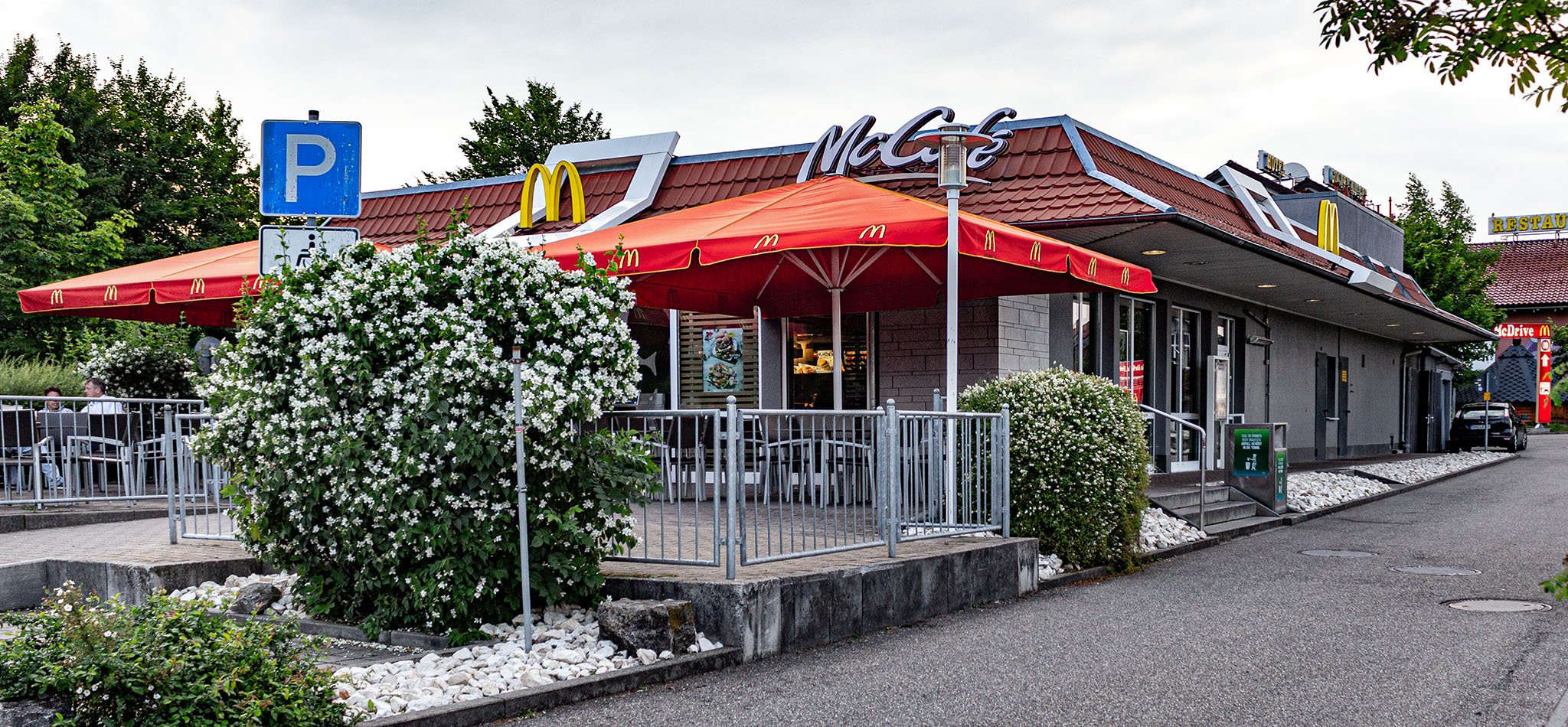 Das McDonald’s-Restaurant in Satteldorf