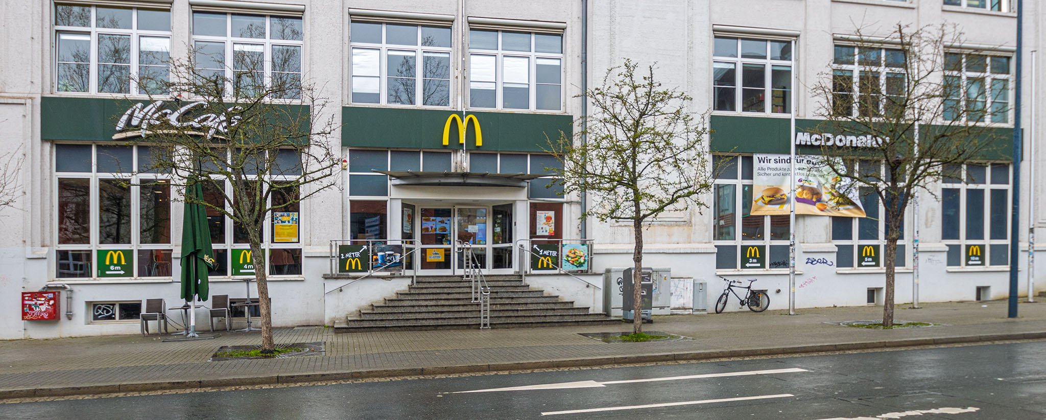 Das McDonald’s-Restaurant in Jena (Leutragraben)