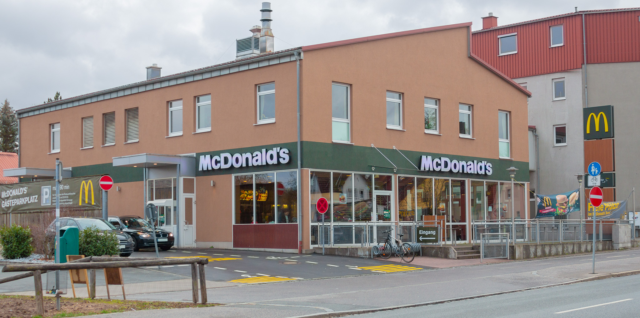 Das McDonald’s-Restaurant in Lauf an der Pegnitz