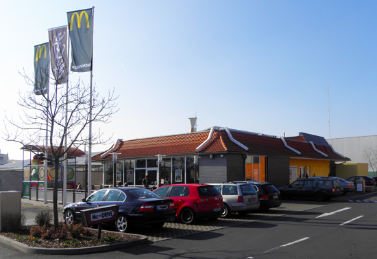 Das McDonald’s-Restaurant in Dietzenbach