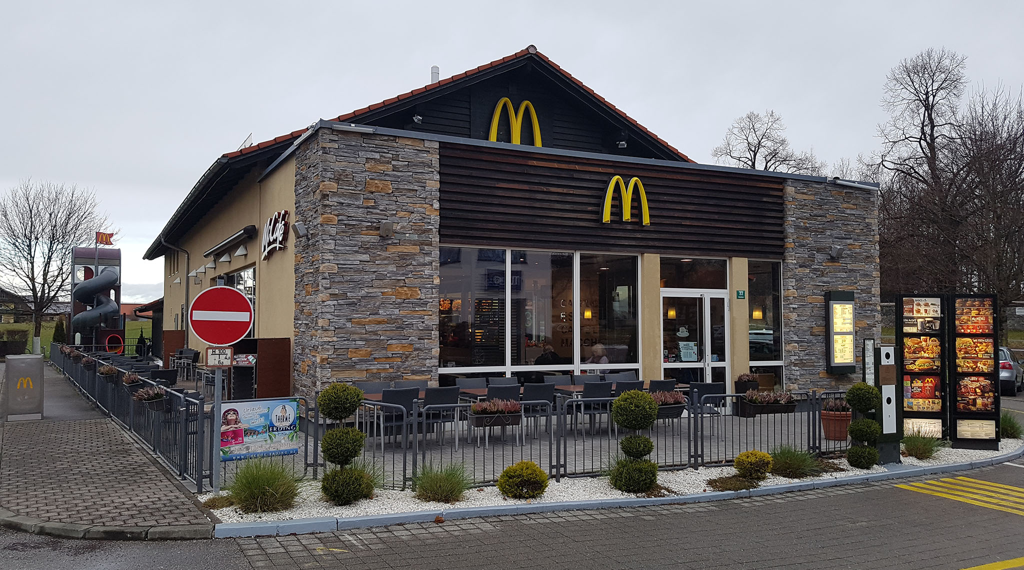 Das McDonald’s-Restaurant in Murnau