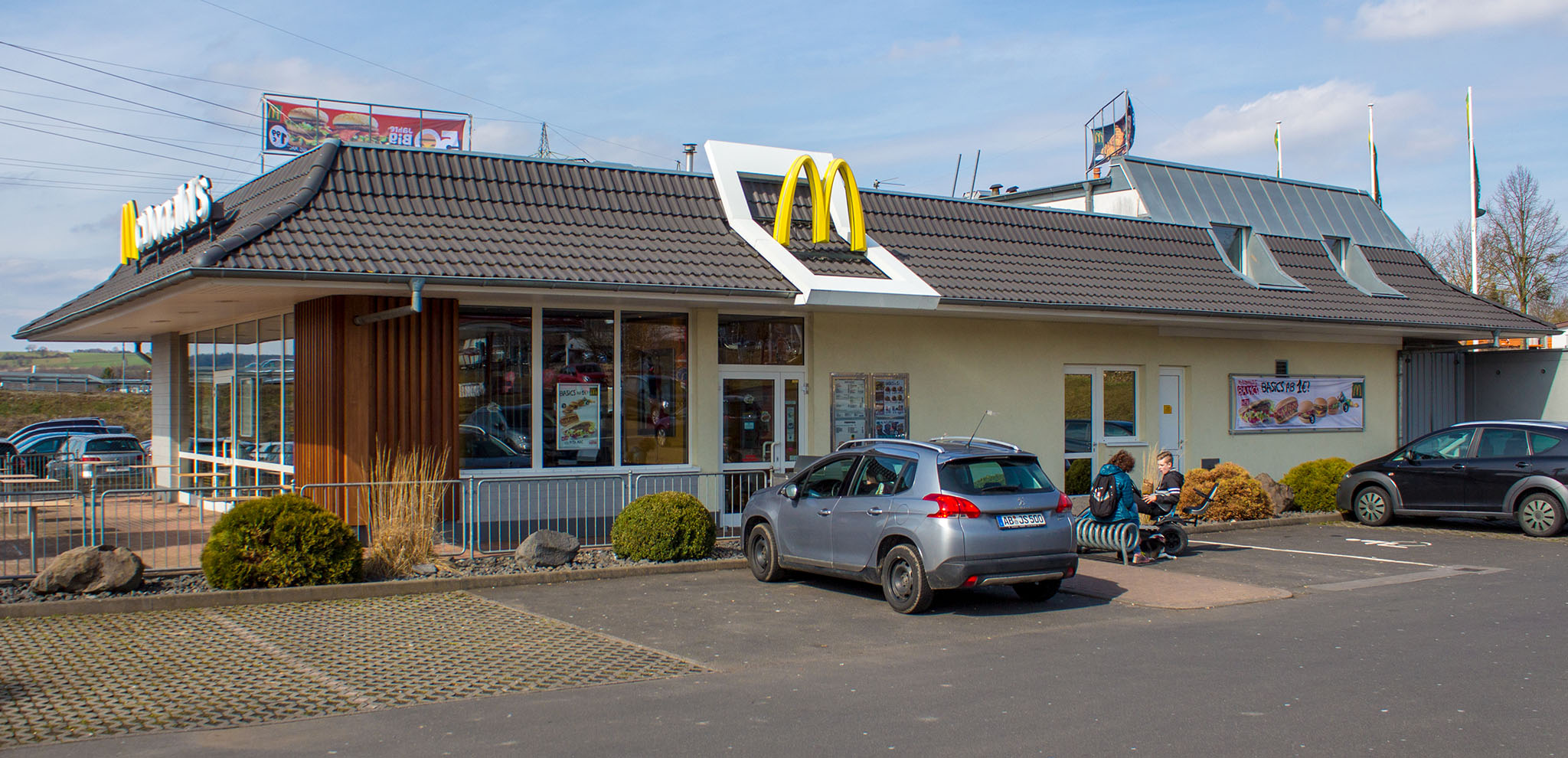 Das McDonald’s-Restaurant in Hünfeld
