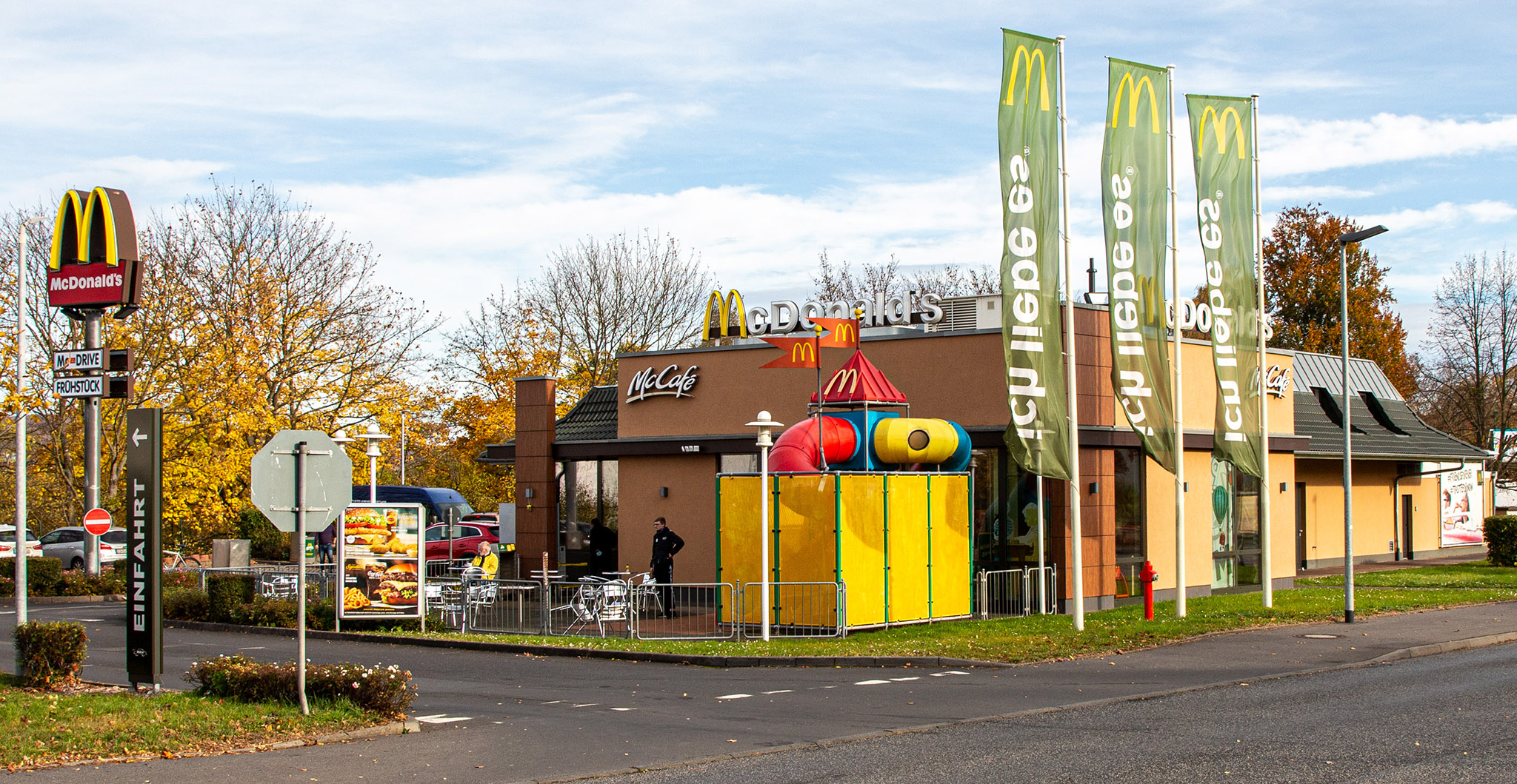 Das McDonald’s-Restaurant in Eschwege