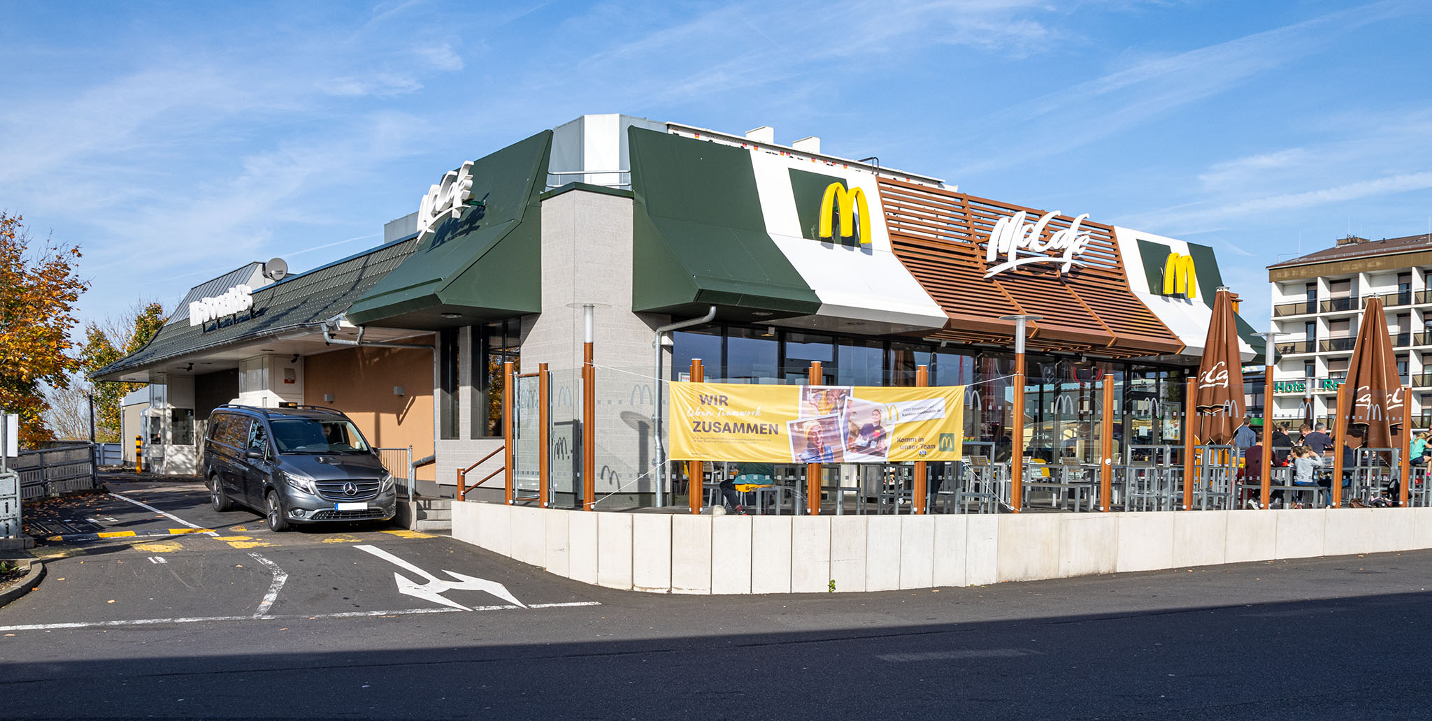 Das McDonald’s-Restaurant in Alsfeld