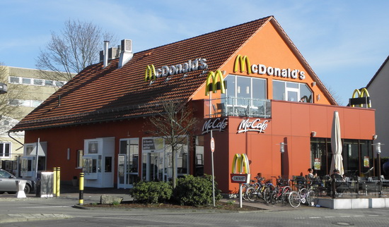 Das McDonald’s-Restaurant in Göttingen (Hannoversche Straße)
