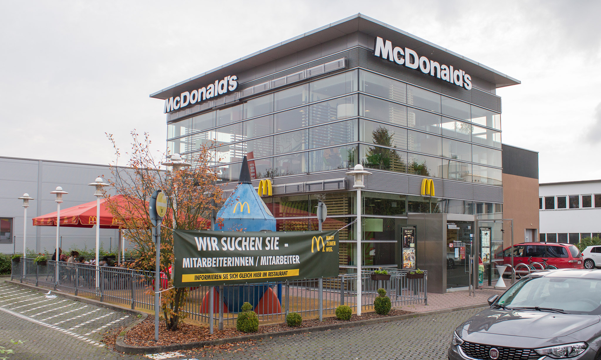 Das McDonald’s-Restaurant in Laatzen (Karlsruher Straße)