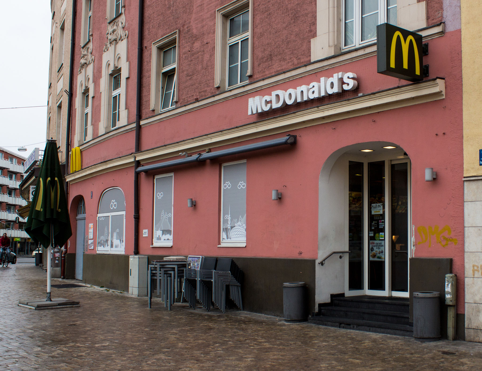 Das McDonald’s-Restaurant in München (Am Harras)