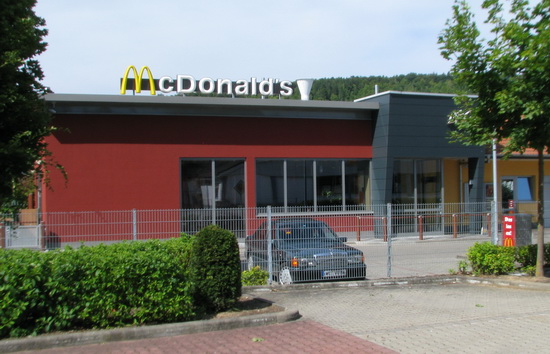 Das McDonald’s-Restaurant in Bad Mergentheim