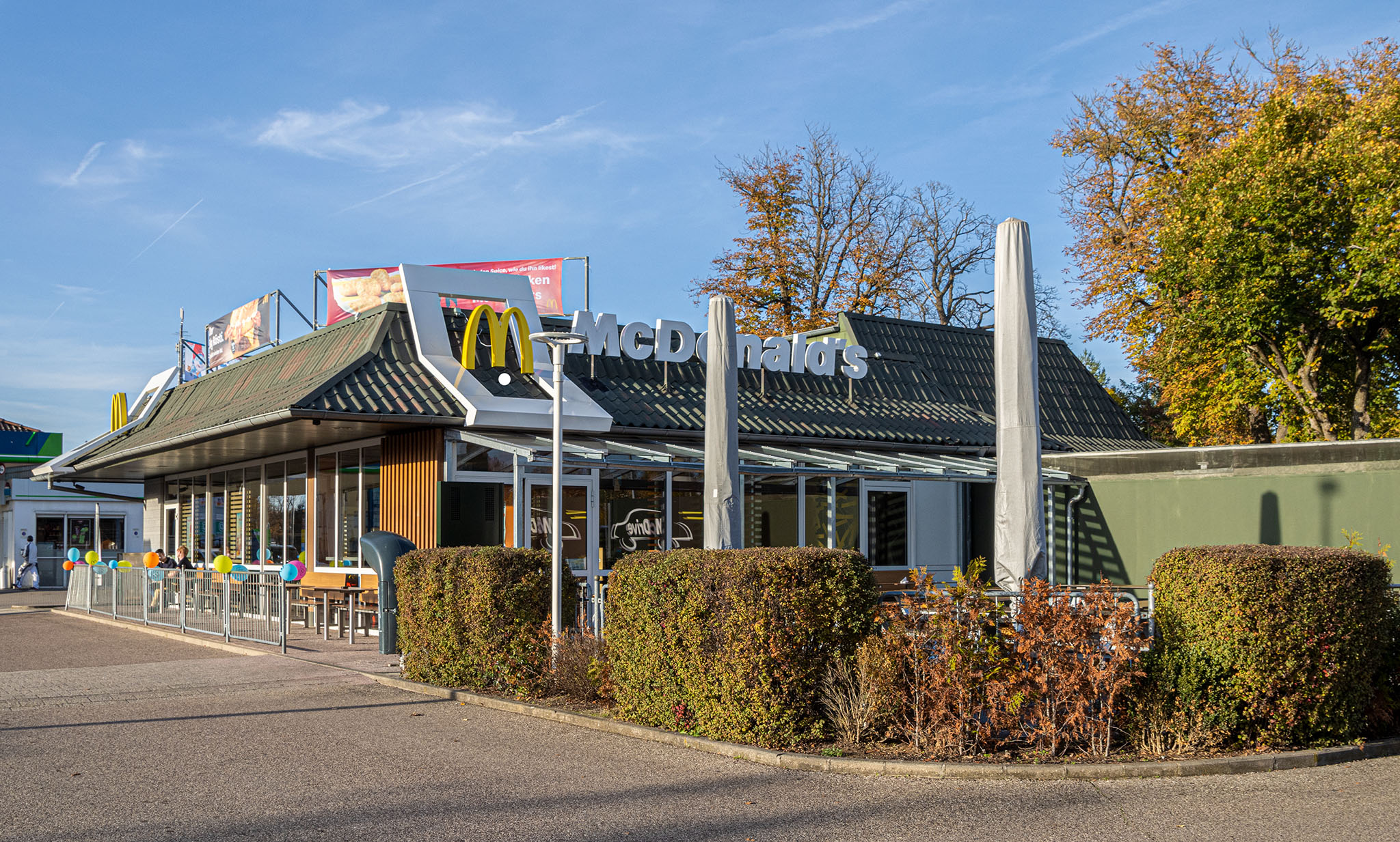 Das McDonald’s-Restaurant in Dinkelsbühl