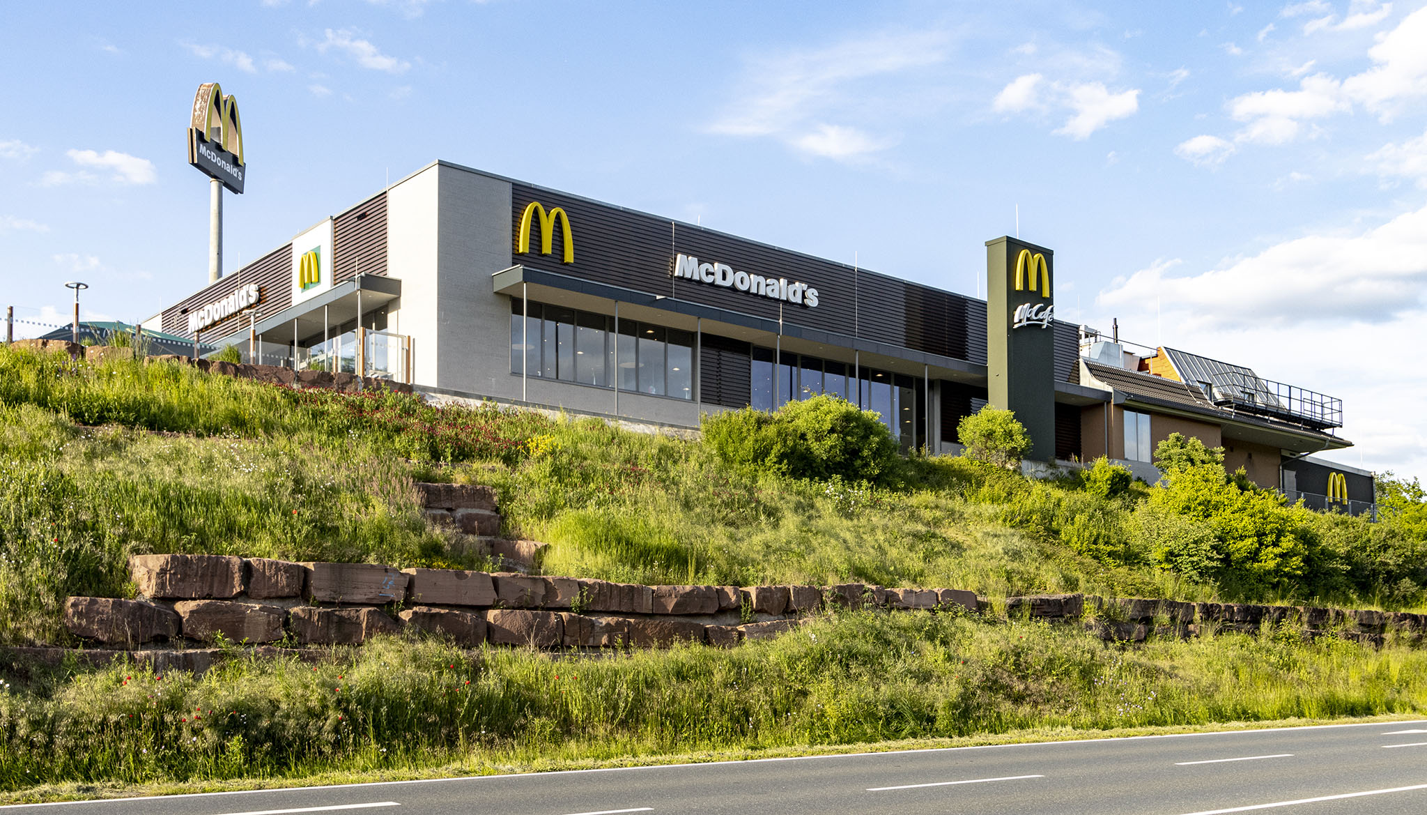 Das McDonald’s-Restaurant in Wertheim