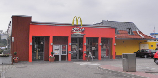 Das McDonald’s-Restaurant in Niefern-Öschelbronn