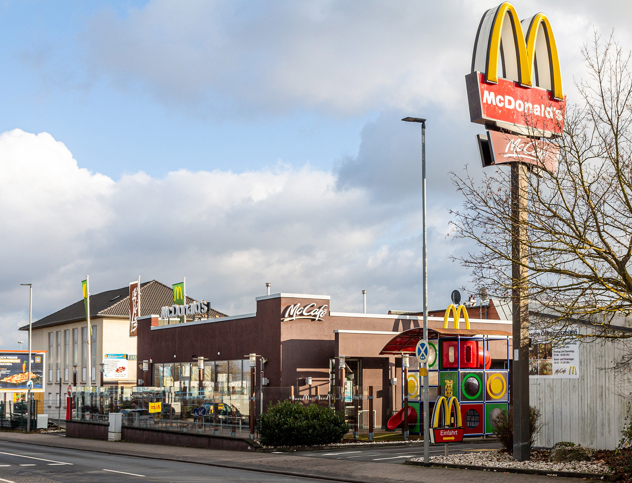 Das McDonald’s-Restaurant in Butzbach