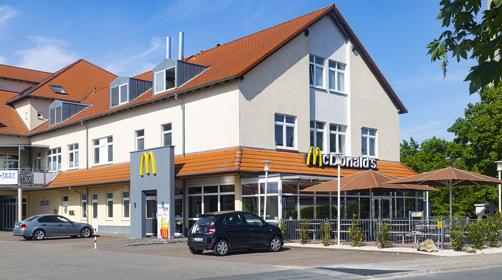 Das McDonald’s-Restaurant in Hirschaid