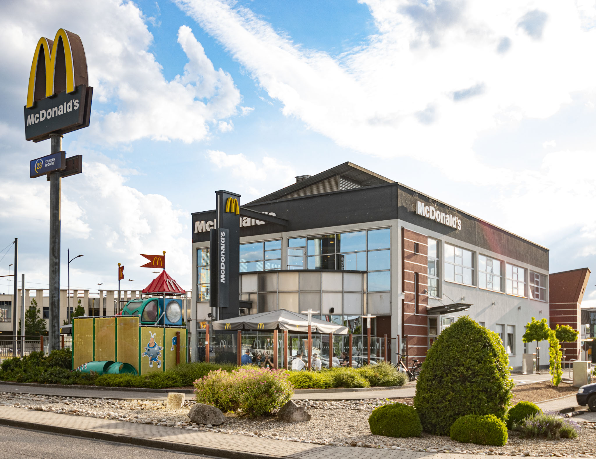 Das McDonald’s-Restaurant in Kehl
