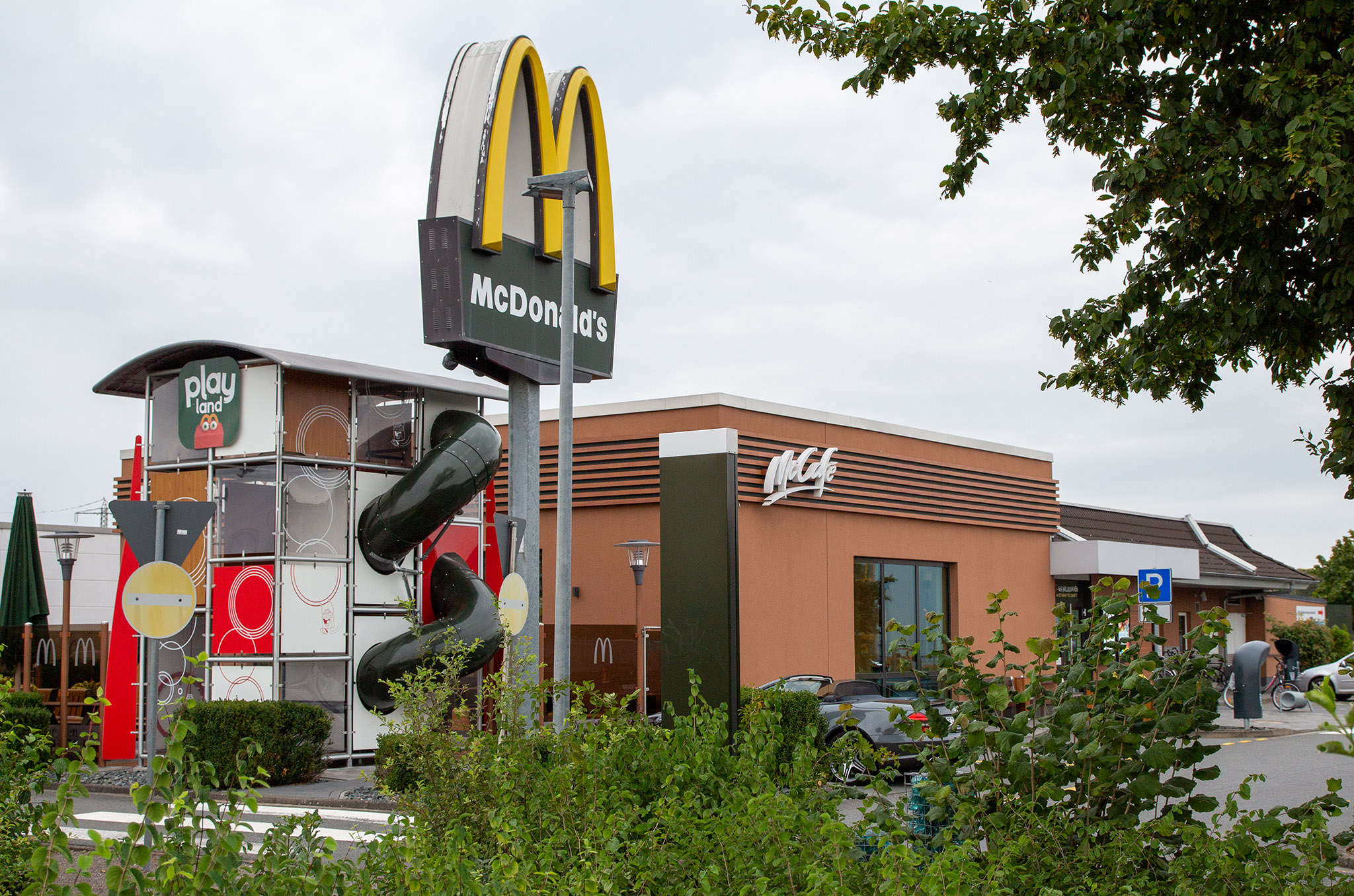 Das McDonald’s-Restaurant in Celle (Siedemeierkamp)