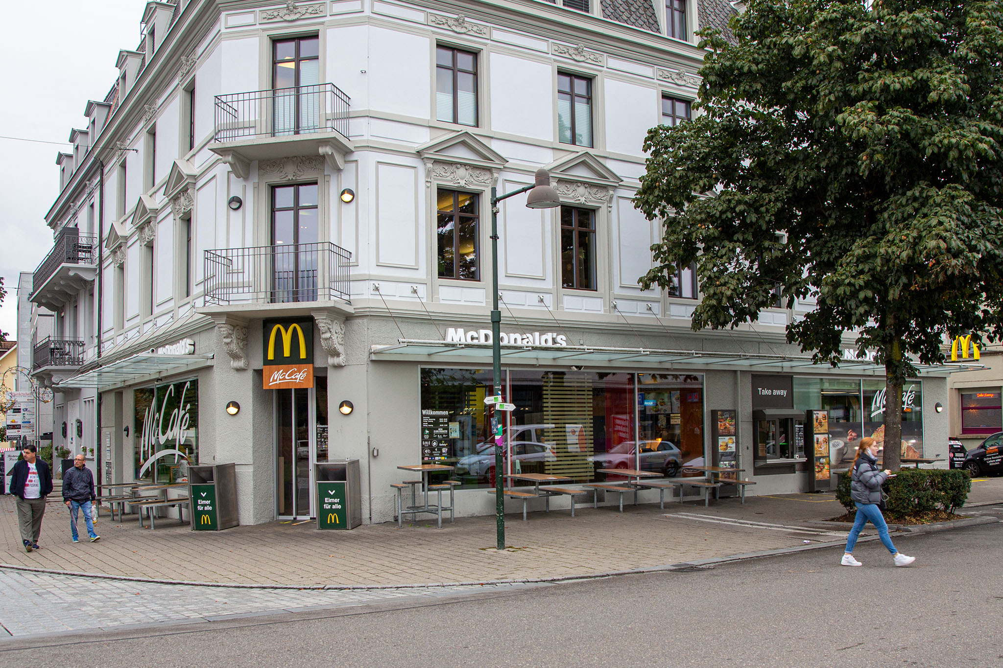 Das McDonald’s-Restaurant in Uster