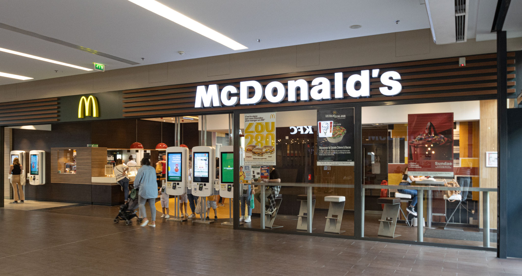 Das McDonald’s-Restaurant in Strasbourg (Rivetoile)