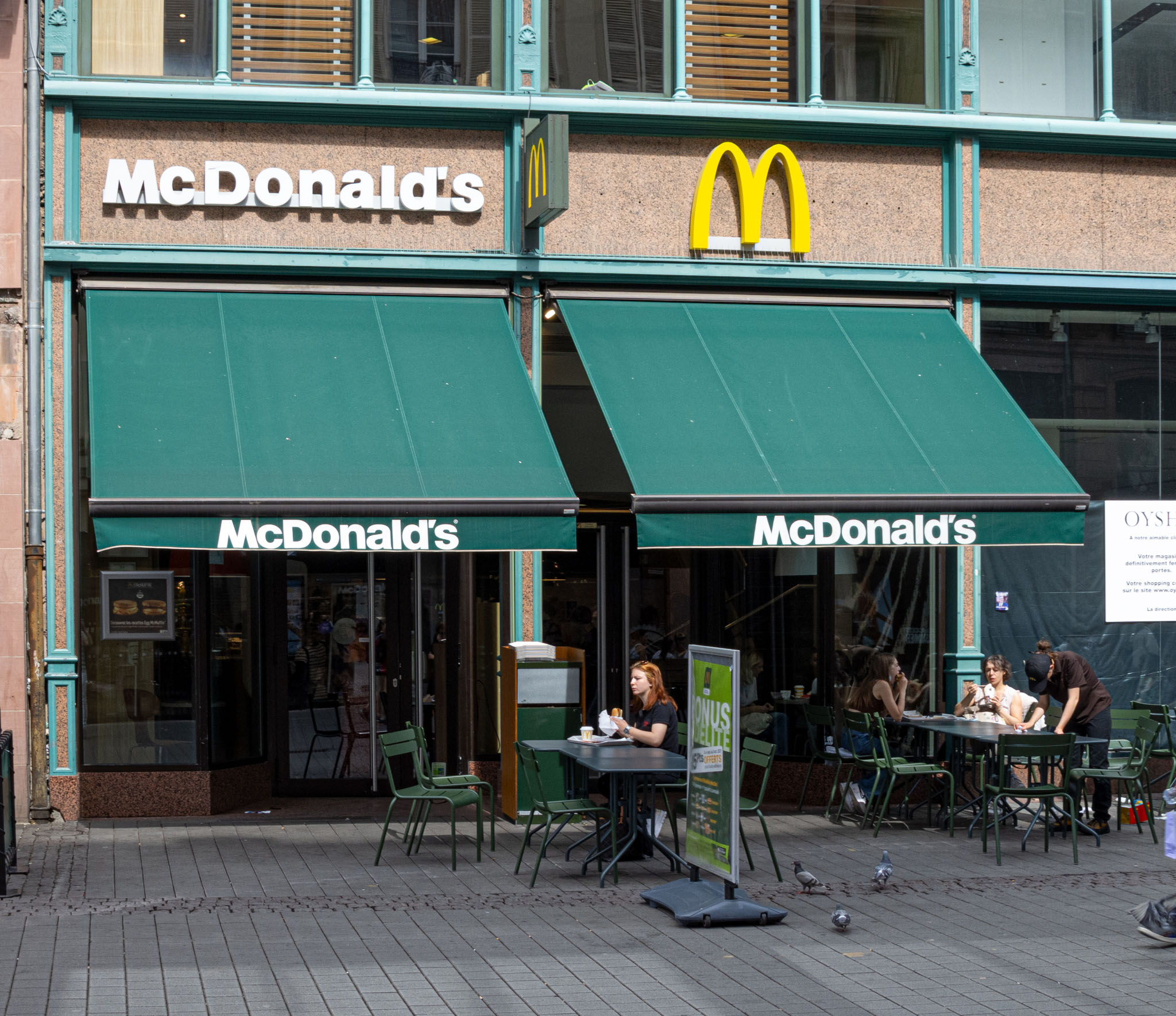 Das McDonald’s-Restaurant in Strasbourg (Arcades)