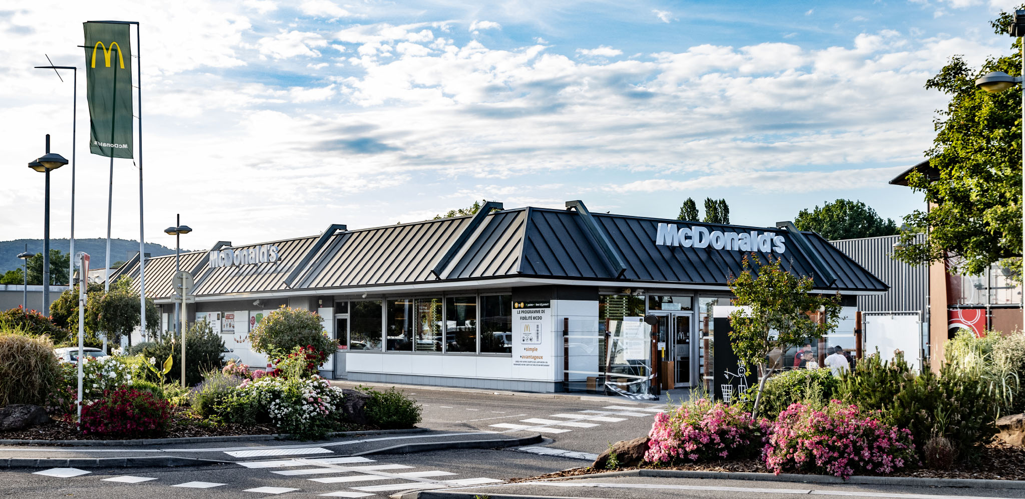 Das McDonald’s-Restaurant in Wissembourg