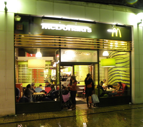 Das McDonald’s-Restaurant in London (Greenwich - Cutty Sark)